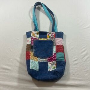 Wrangler Patchwork Bag shoulder bag Boho Denim Colorful hobos bag